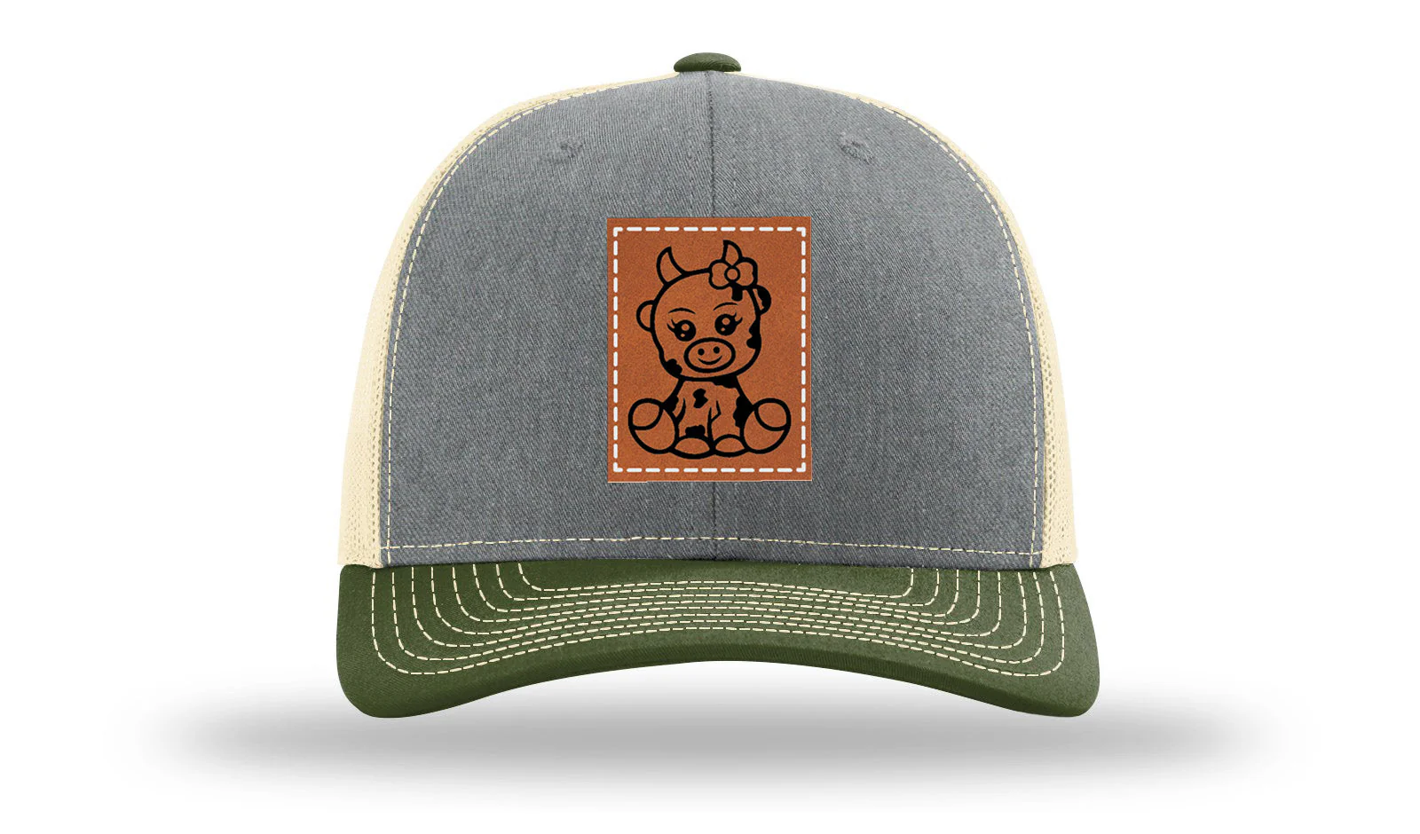 Chicken Leather Patch Richardson 112 Hat - Image 38