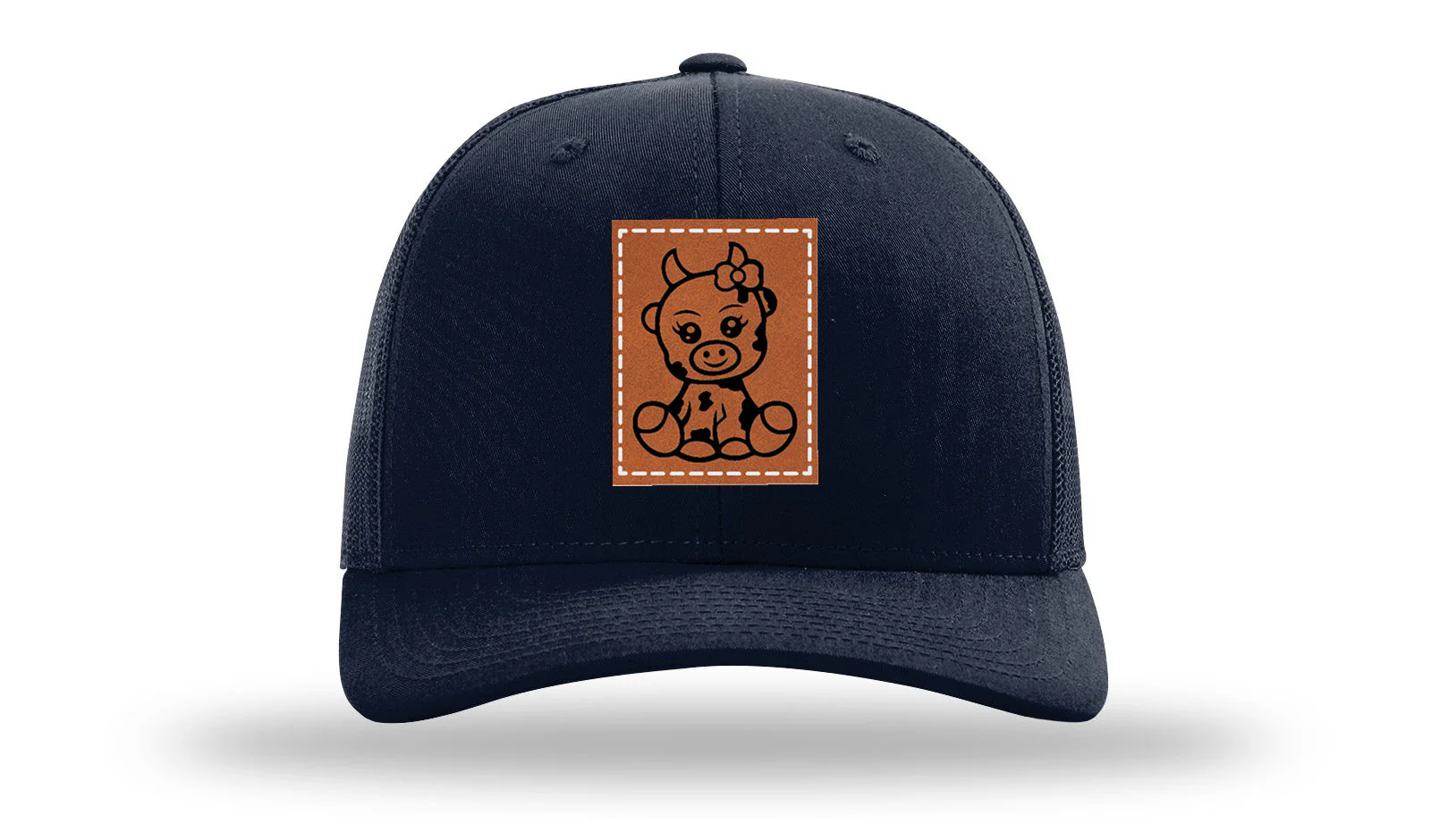 Chicken Leather Patch Richardson 112 Hat - Image 4