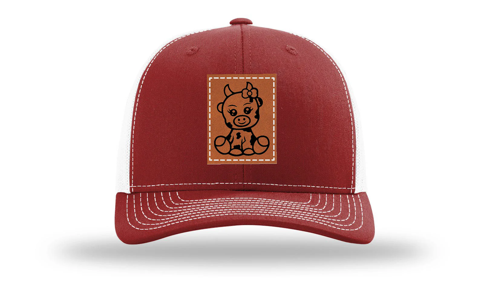 Chicken Leather Patch Richardson 112 Hat - Image 9