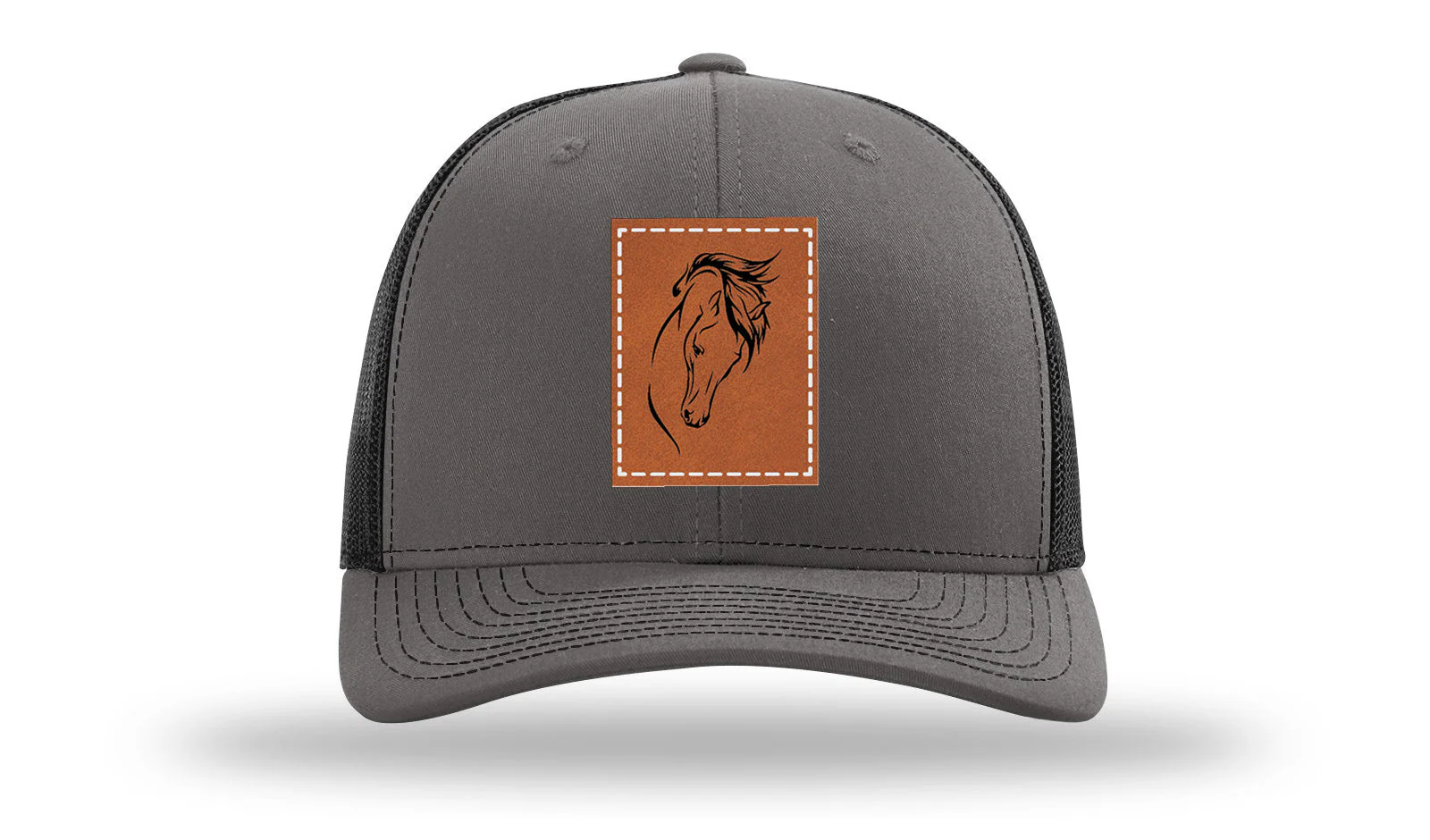 Horse 2 Leather Patch Richardson 112 Hat - Image 11