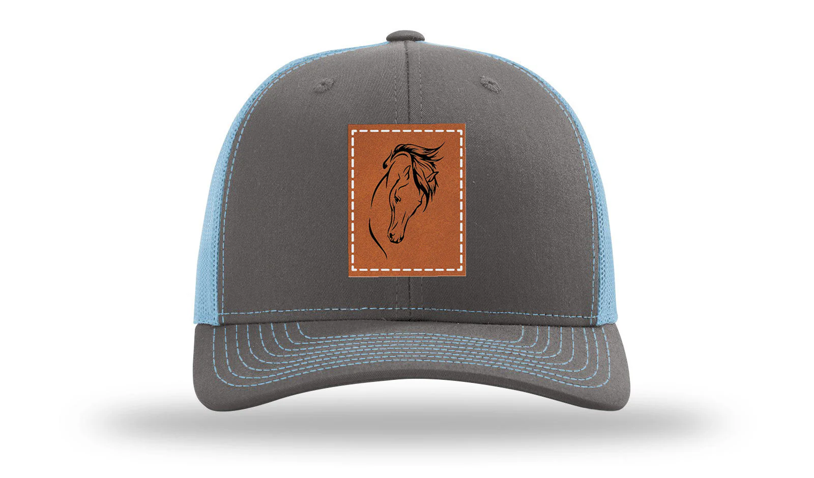 Horse 2 Leather Patch Richardson 112 Hat - Image 12