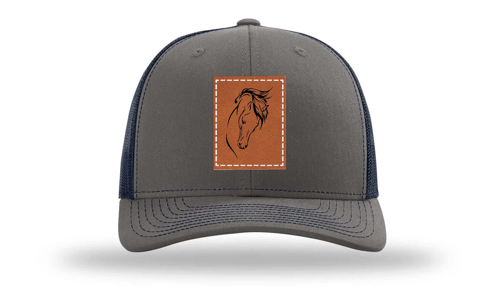Horse 2 Leather Patch Richardson 112 Hat - Image 13