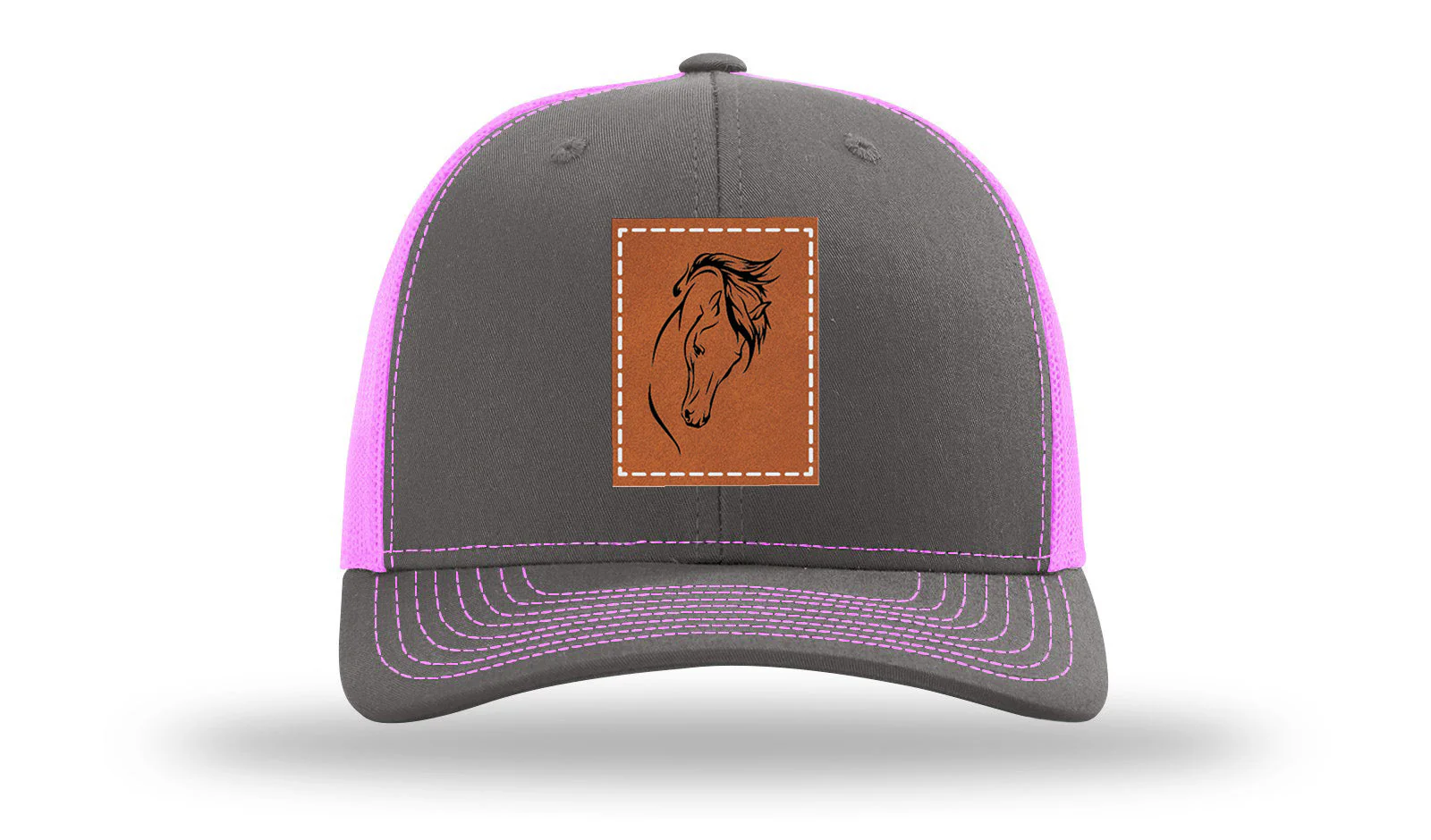 Horse 2 Leather Patch Richardson 112 Hat - Image 15