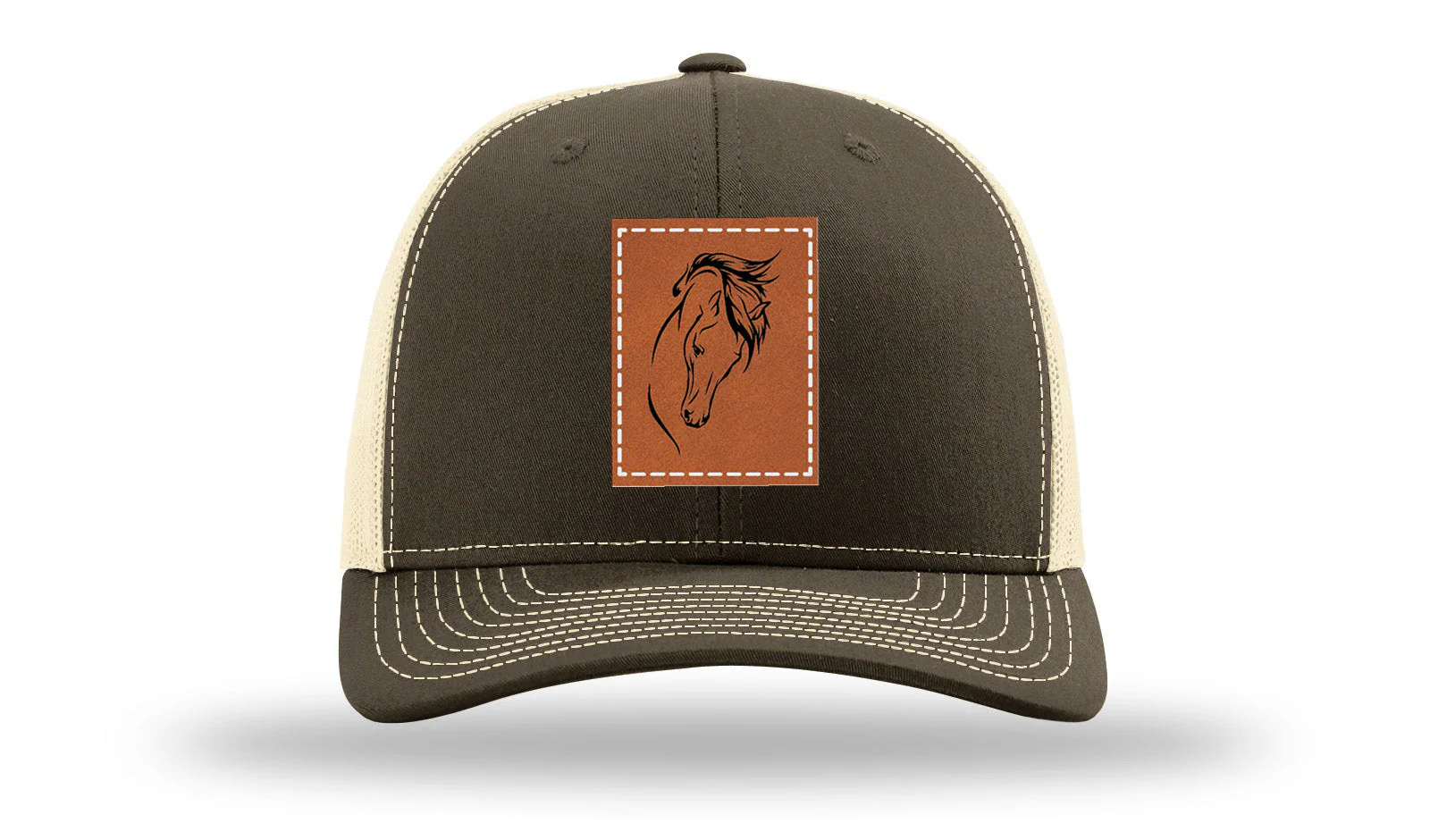 Horse 2 Leather Patch Richardson 112 Hat - Image 17