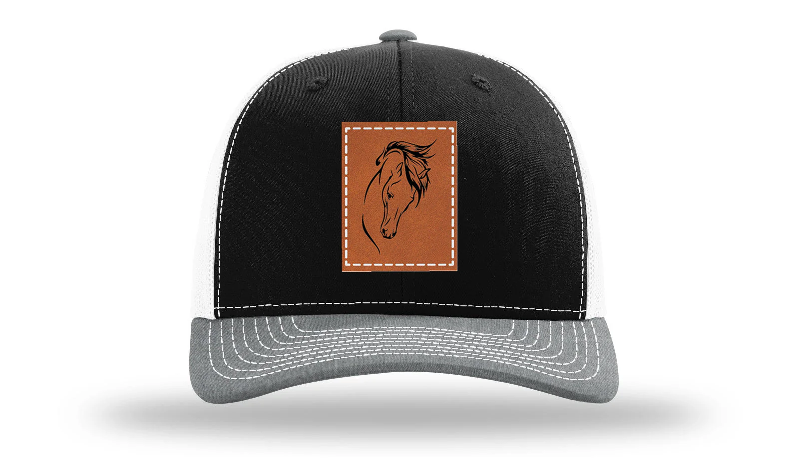 Horse 2 Leather Patch Richardson 112 Hat - Image 33
