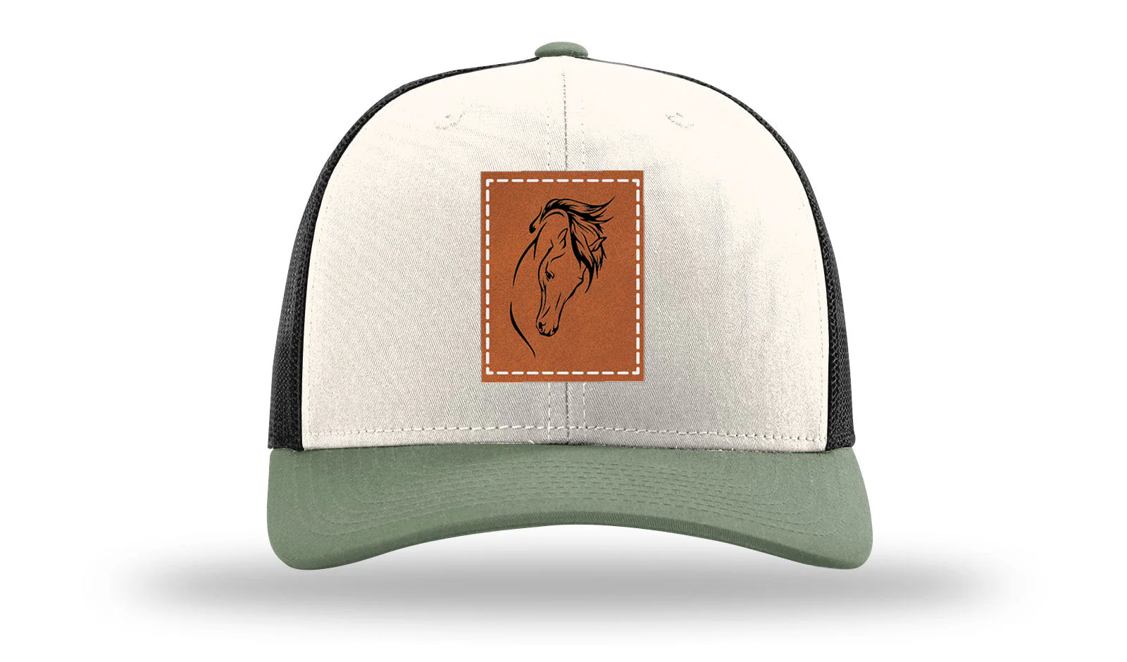 Horse 2 Leather Patch Richardson 112 Hat - Image 35