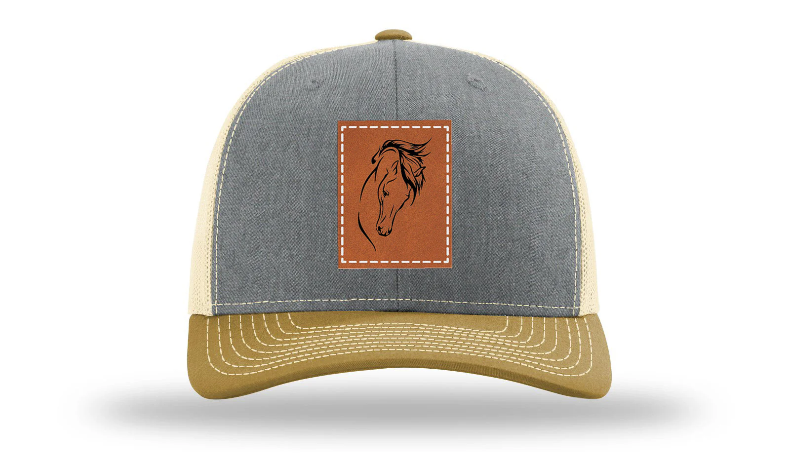 Horse 2 Leather Patch Richardson 112 Hat - Image 37
