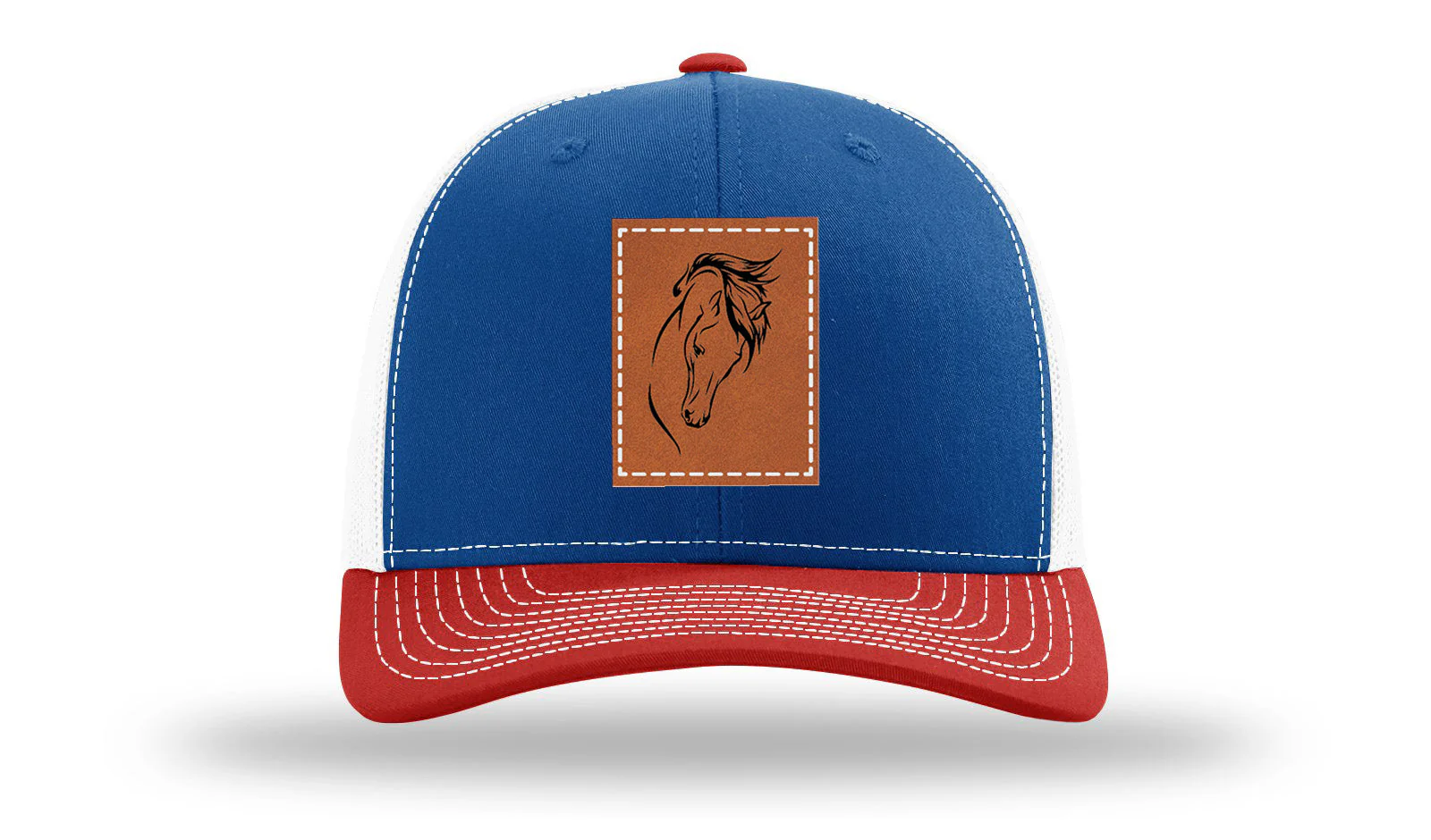 Horse 2 Leather Patch Richardson 112 Hat - Image 42