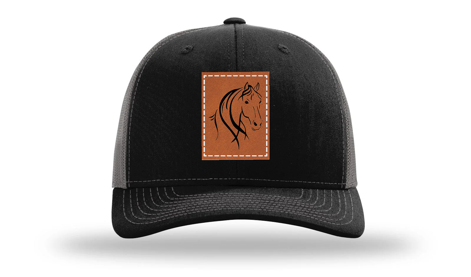 Horse Leather Patch Richardson 112 Hat - Image 6
