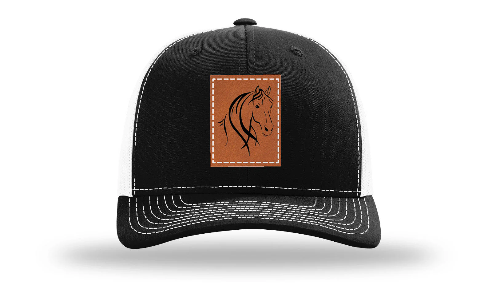 Horse Leather Patch Richardson 112 Hat - Image 7