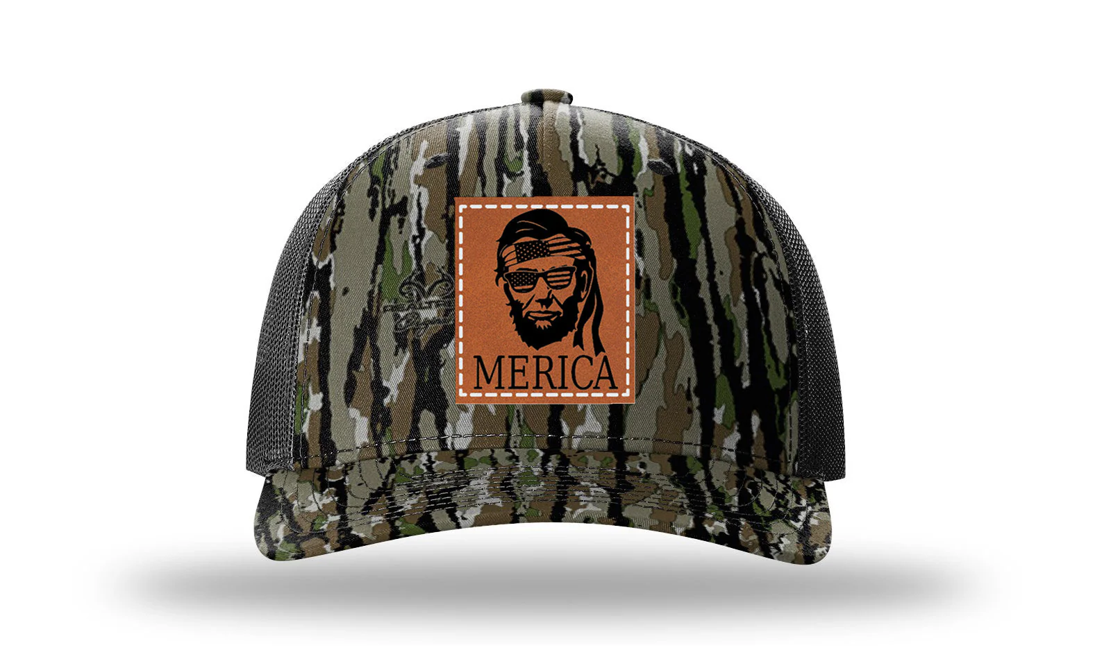 Abe Merica Leather Patch Richardson 112PFP Hat - Image 14