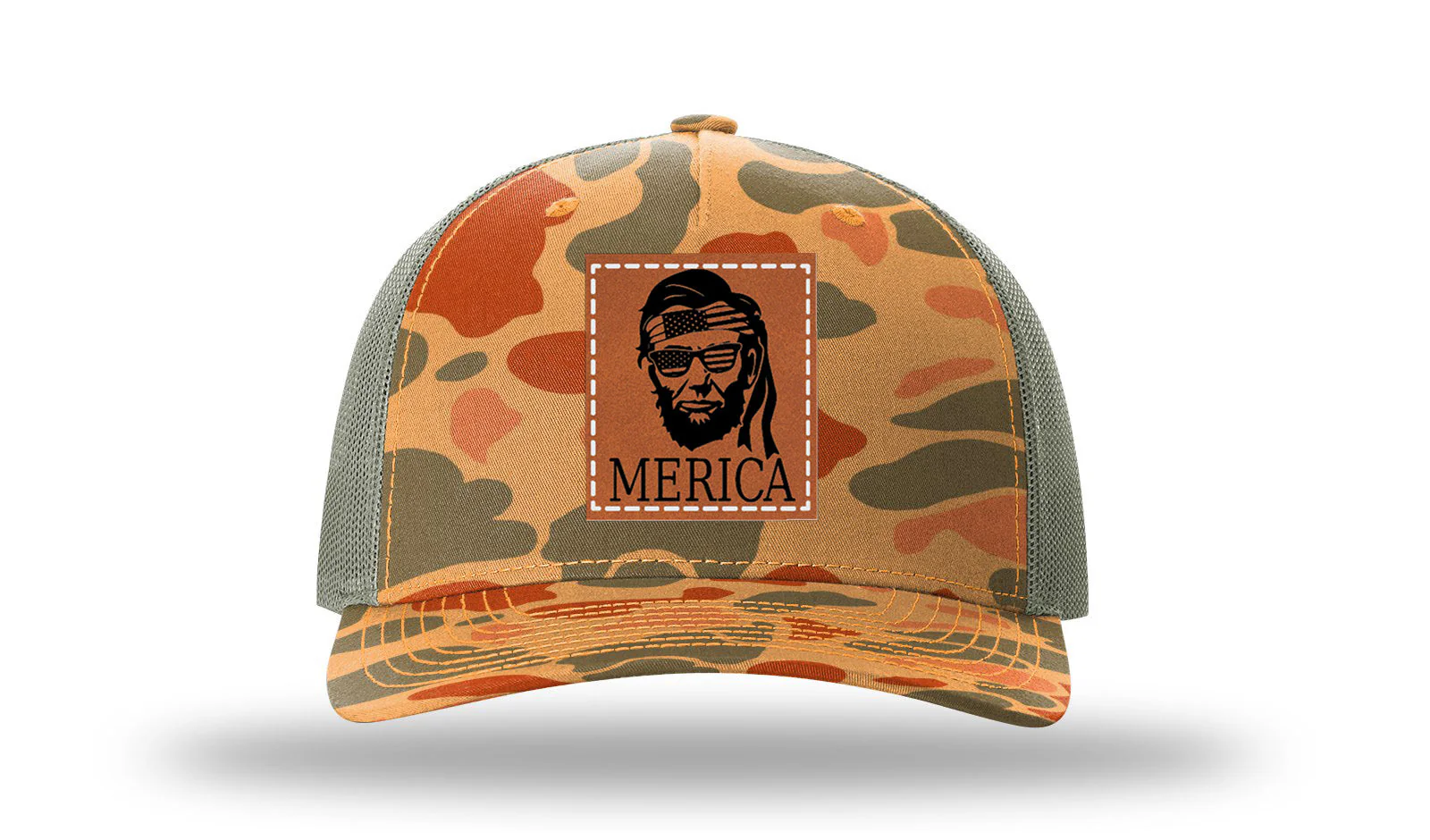 Abe Merica Leather Patch Richardson 112PFP Hat - Image 17