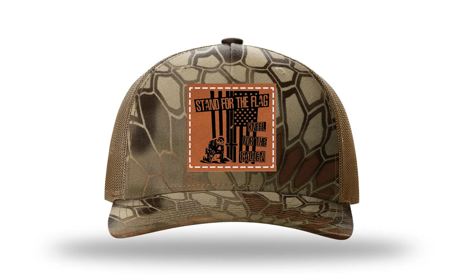 Stand For The Flag 2 Leather Patch Richardson 112PFP Hat - Image 9