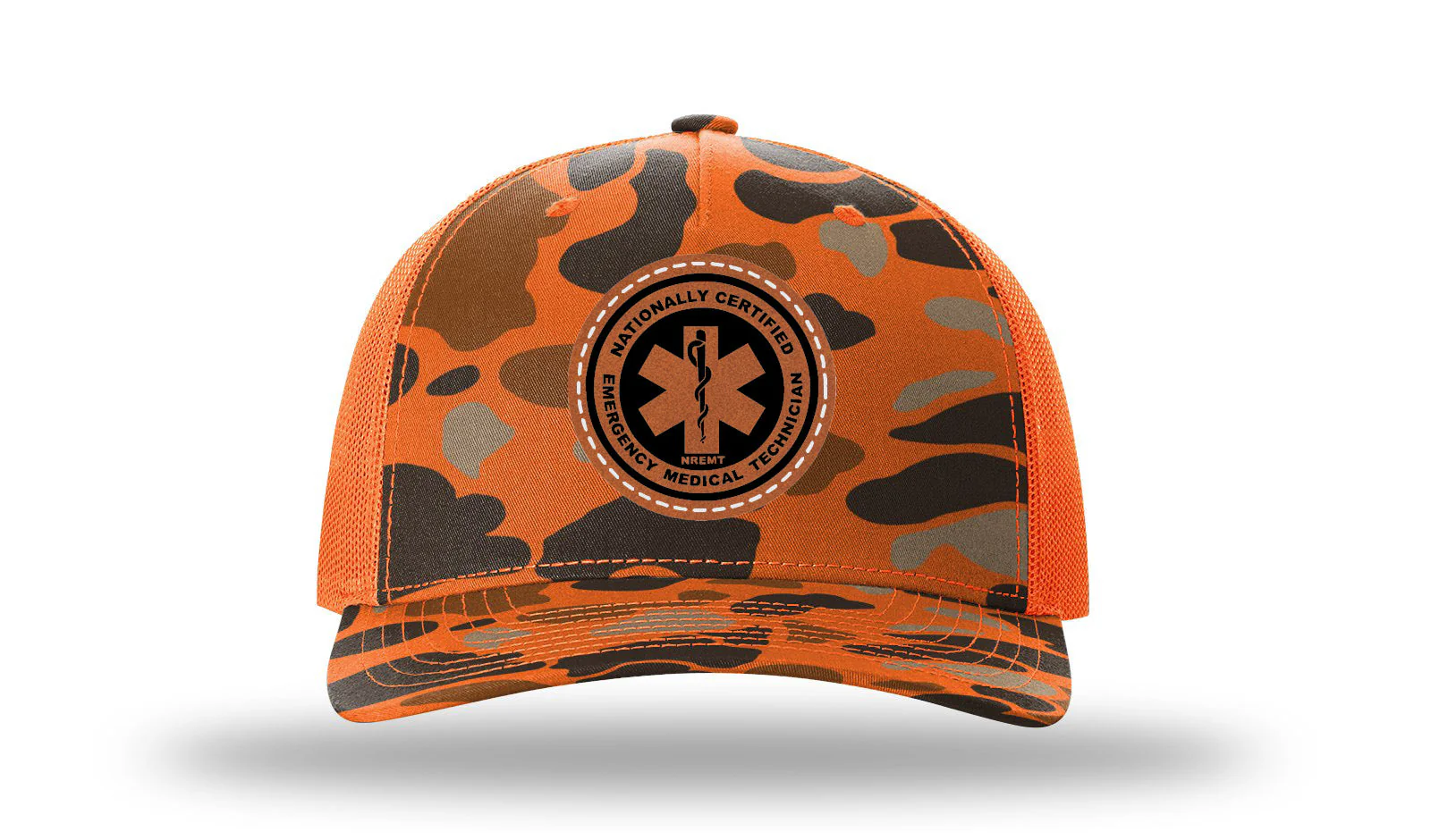 NREMT Leather Patch Richardson 112PFP Hat - Image 3